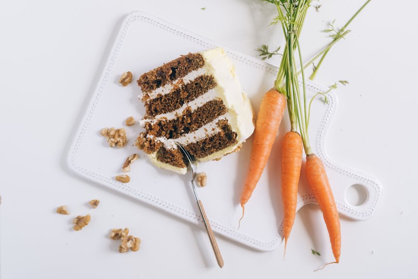 is carrot cake healthier