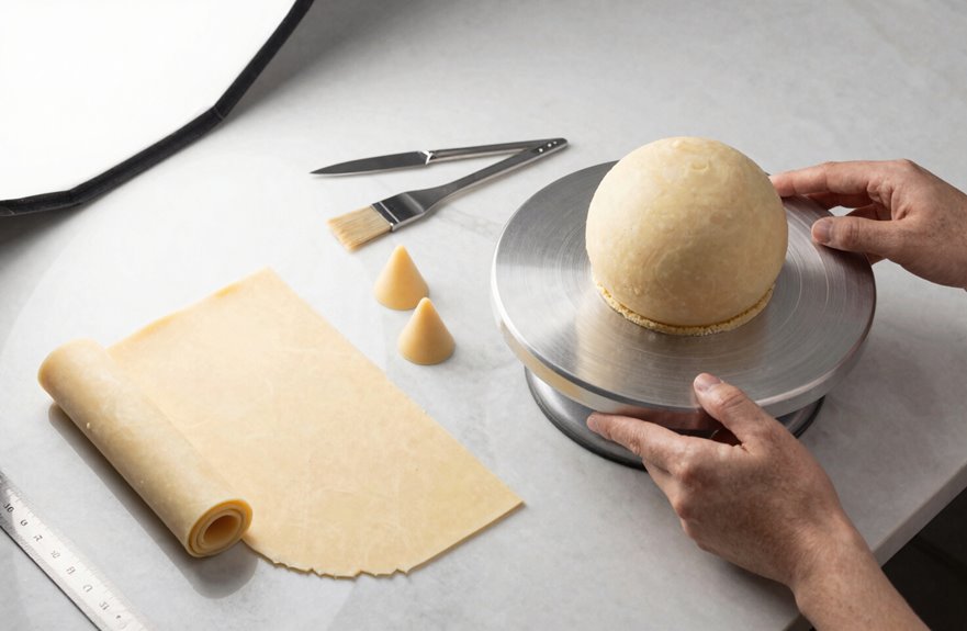 10 Steps to Making a Cake With Fondant Icing 2 mental image guides fondant planning