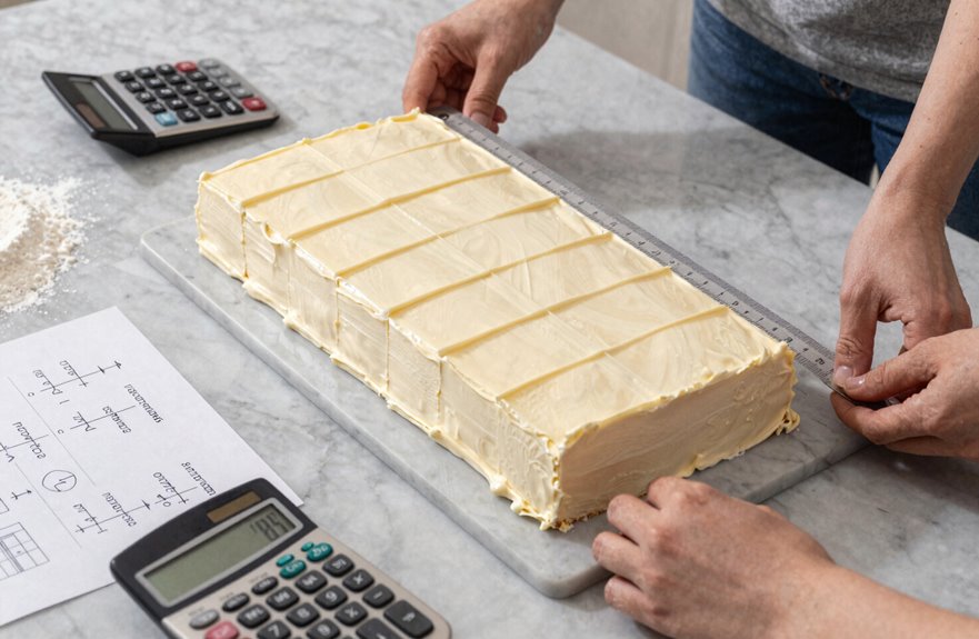 pan dimensions determine servings