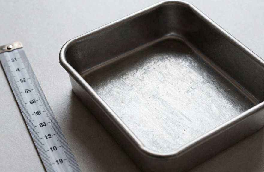 pan size determines cake success