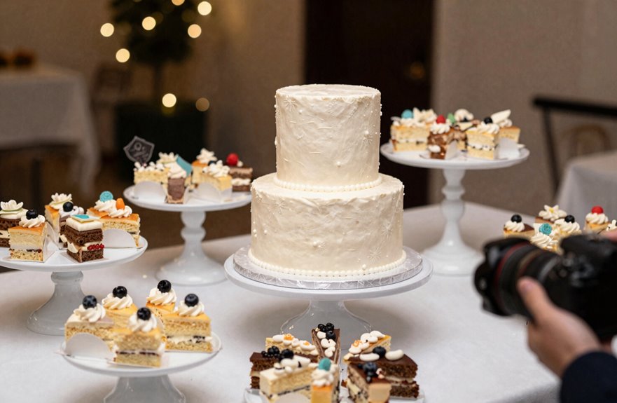 party vs wedding slice sizes