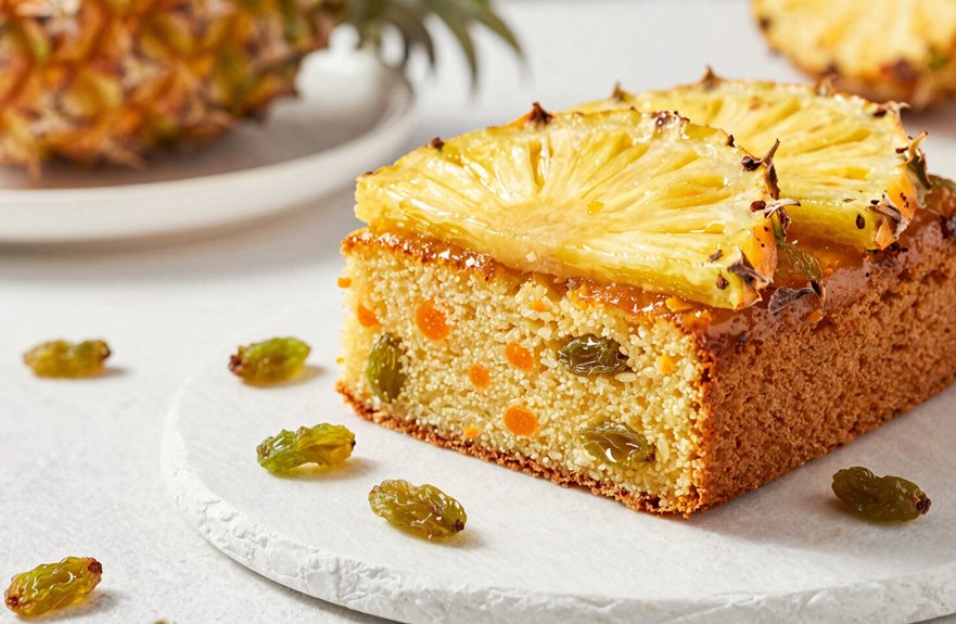 Is Carrot Cake Healthier? 8 pineapple boosts moisture nutrients raisins add fiber