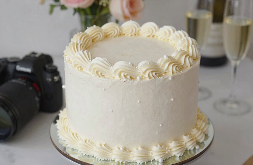 playful bridal cake humor
