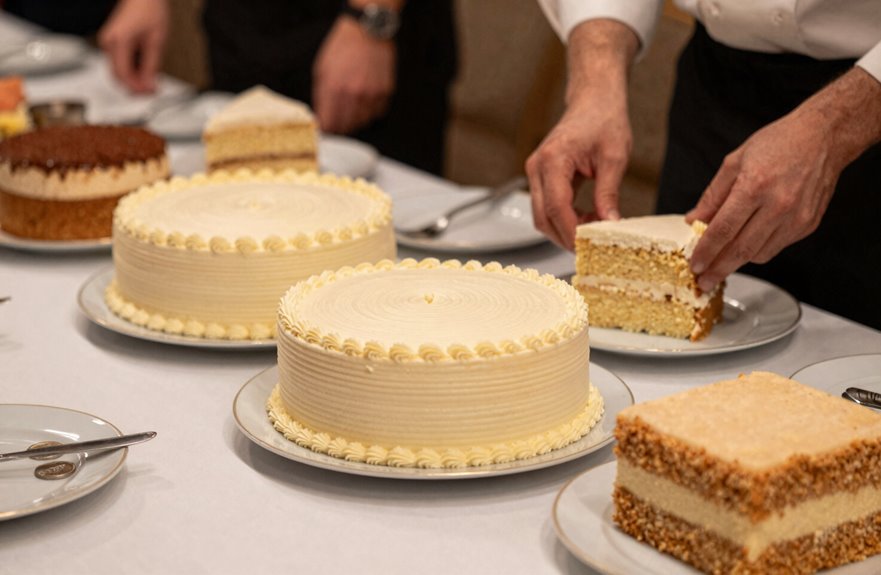 How to Choose the Right Cake Size for 50 Guests 10 round cake tiered serves fifty