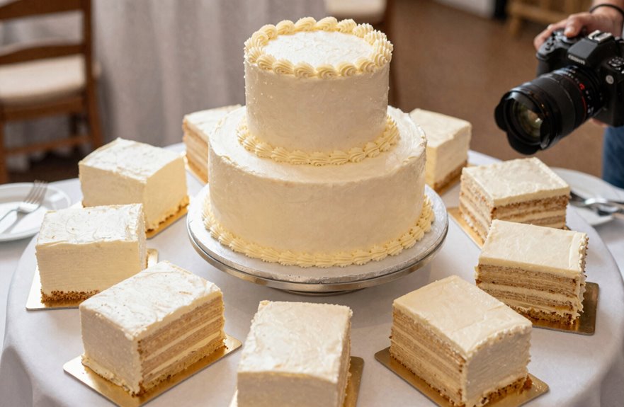 round or sheet cake for twenty servings guide