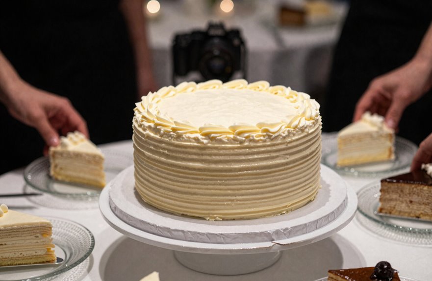 six inch cake serving variations
