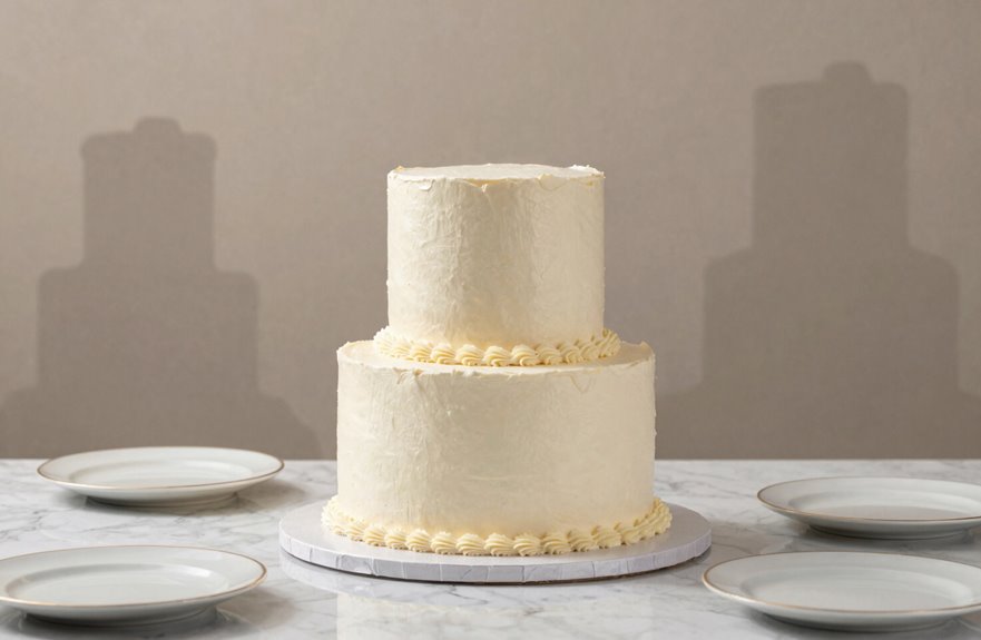 How Many People Does a 10-Inch Cake Serve? 4 stacking 6 8 10 inch tiers gracefully