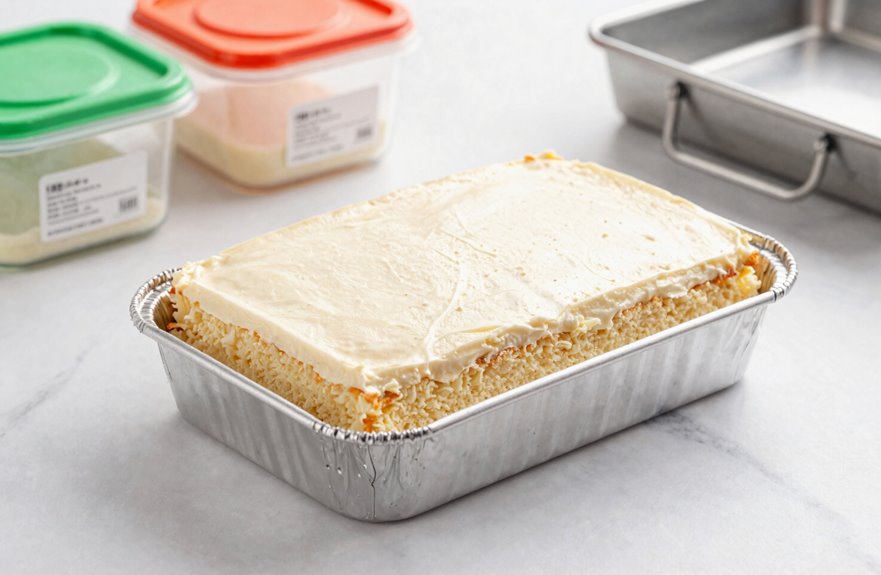 Quarter Sheet Cake Dimensions: A Complete Guide 11 storing chilling freezing quarter sheet cakes