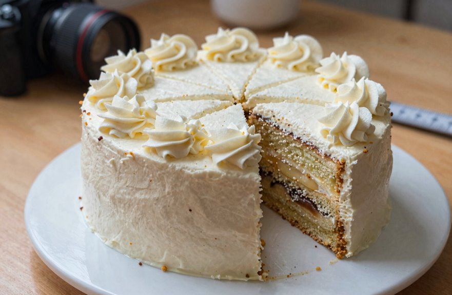 stretch a 6 inch cake portions strategically