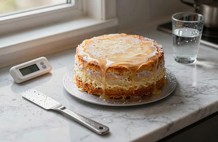 How You Can Frost a Frozen Cake Successfully 2 thaw trim level frost gradually