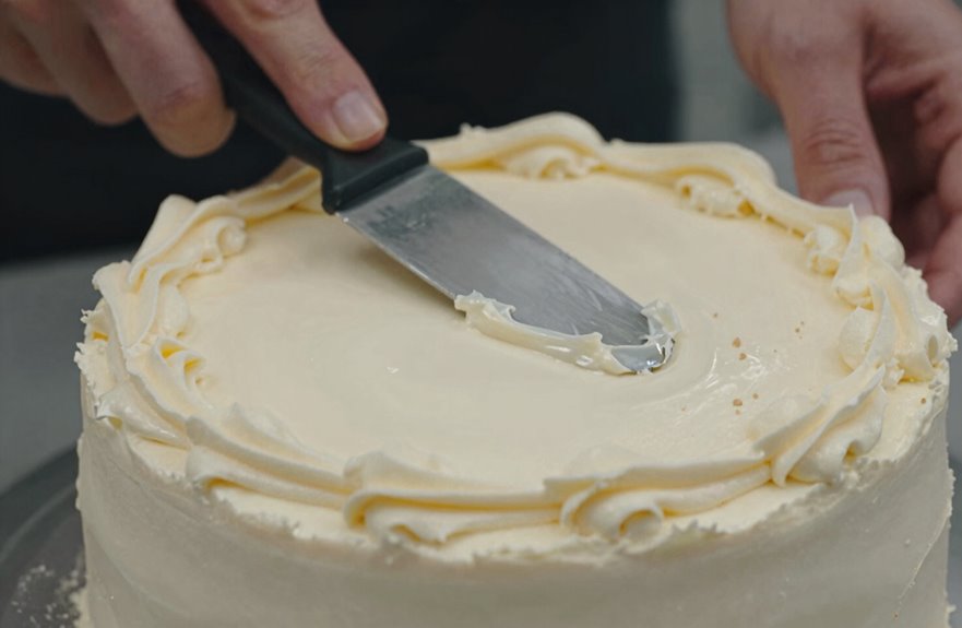 thin crumb coat chill smooth finish