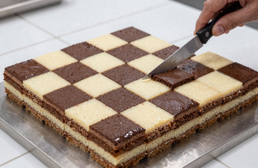 thin crust perfect checkerboard reveal