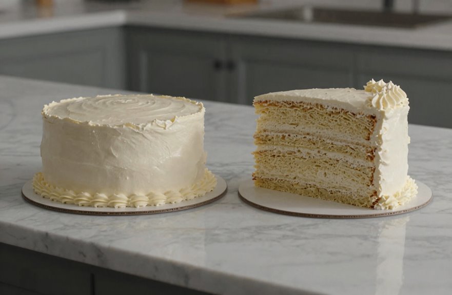 How Big Is a 1/4 Sheet Cake: Complete Dimensions Guide 8 two layer quarter sheet cake portions
