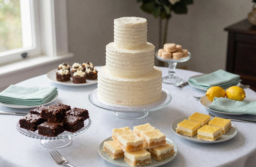 How to Choose the Right Cake Size for 50 Guests 6 vegan gluten free dessert coordination
