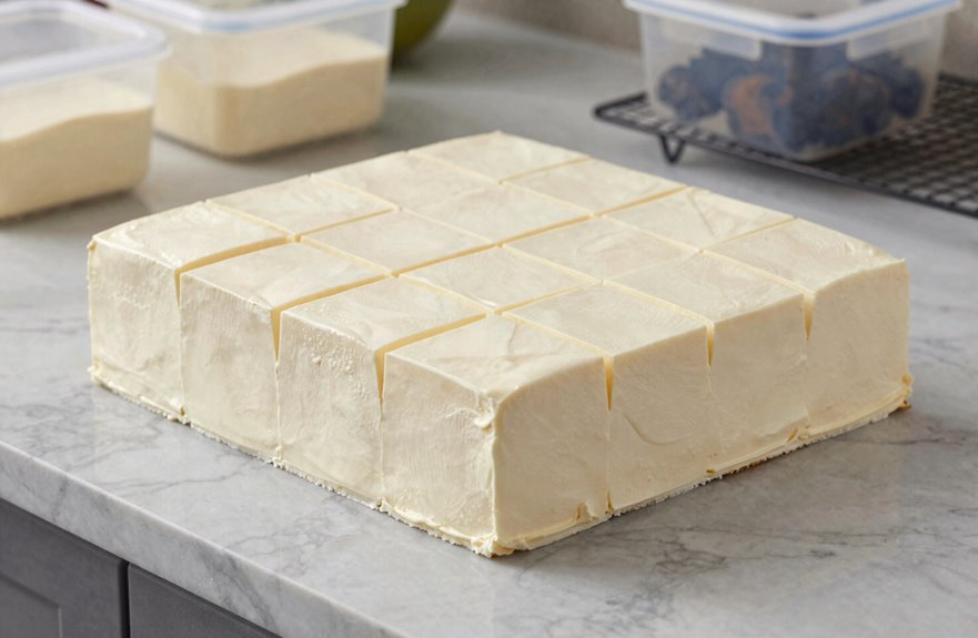 How Many Pieces Are in a Half Sheet Cake? 11 wrap cut refrigerate freeze durations